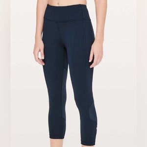 Lululemon Pace Rival Crop Leggings, Size 4